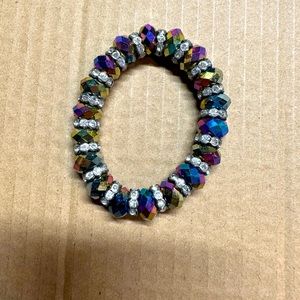 Bead and Crystal Bracelet
